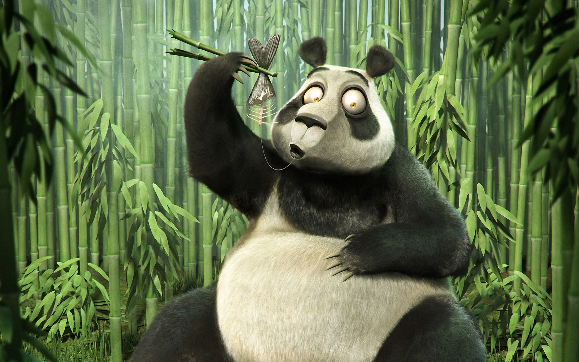 panda bamboo