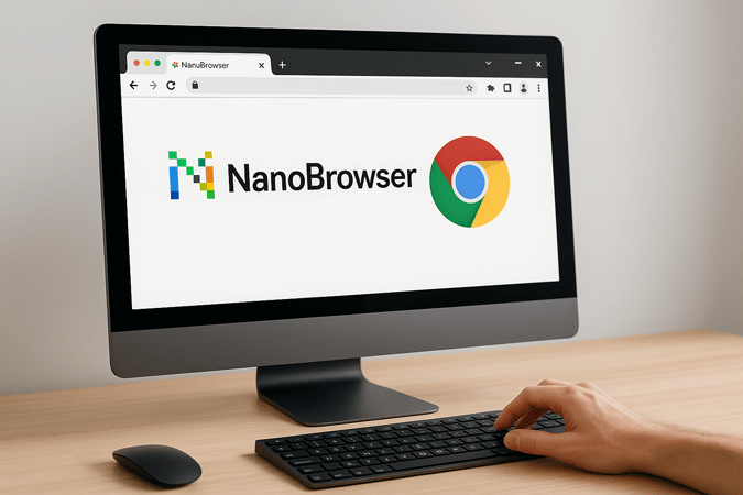 Automatisation de Chrome avec Nanobrowser et Gemini