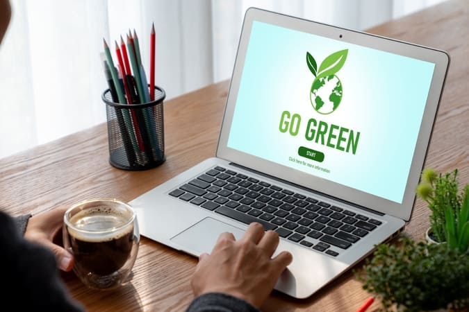 Site web écologique