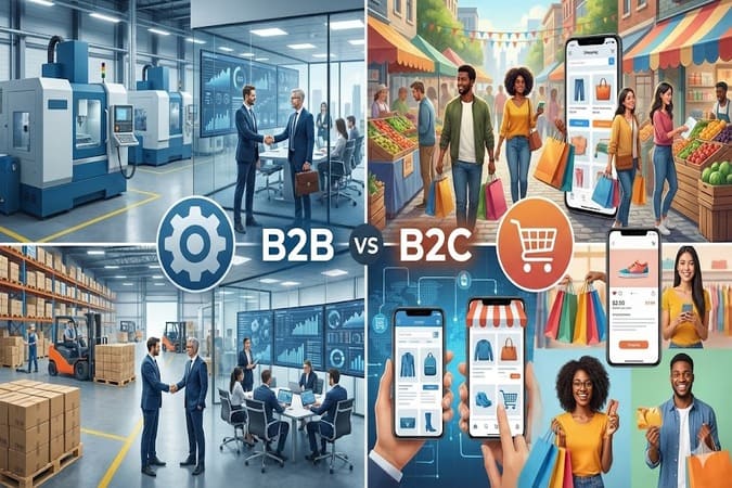 Marketplace B2B vs B2C