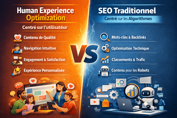 HXO vs SEO traditionnel